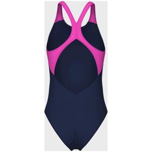 Купальник закритий для жінок Arena BRIGHT GLARE SWIMSUIT V BACK фіолетовий жіночий